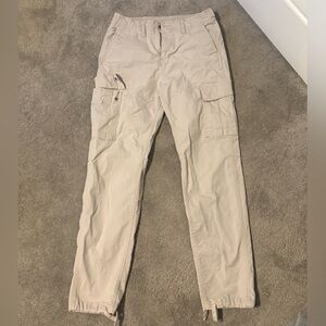 American Eagle Outfitters Tan Cargo Pants